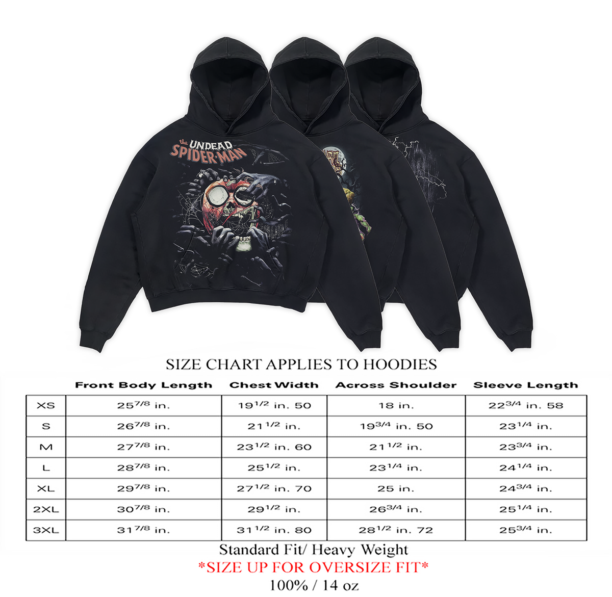 "END GAME TONY" BLACK HOODIE