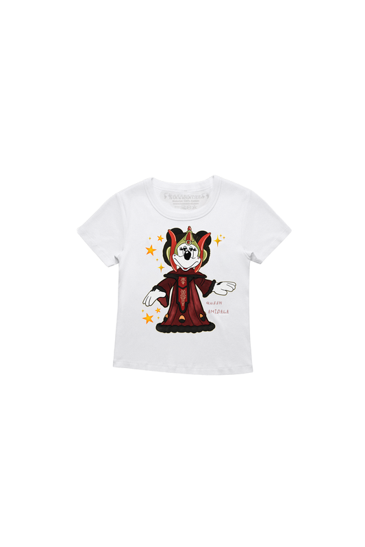 "MINNIE-AMIDALA" WOMENS BABY TEE