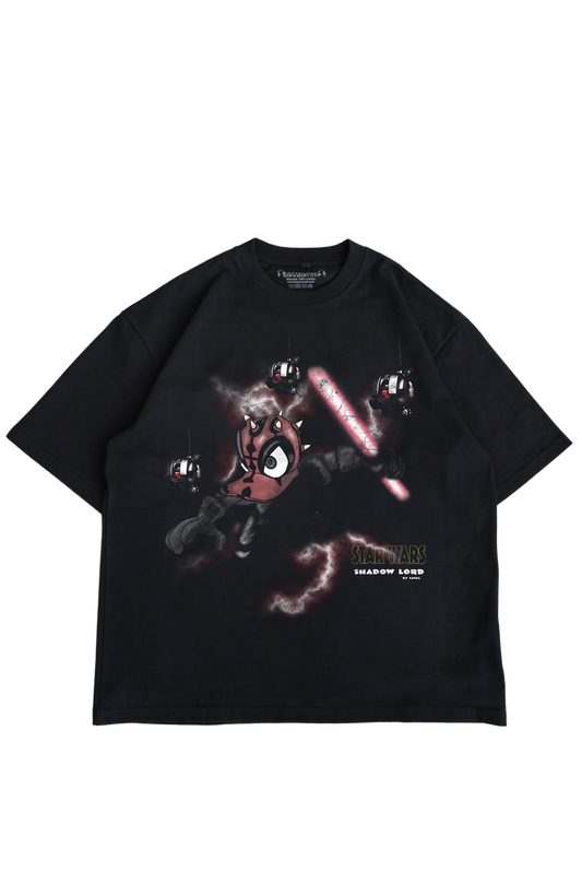 "DARTH DUCK" BLACK OVERSIZED TEE