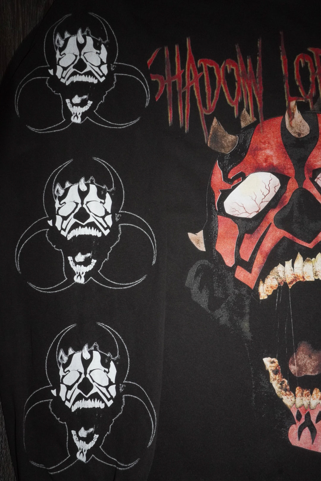 "SHADOW LORD Z " VINTAGE BLACK L/S