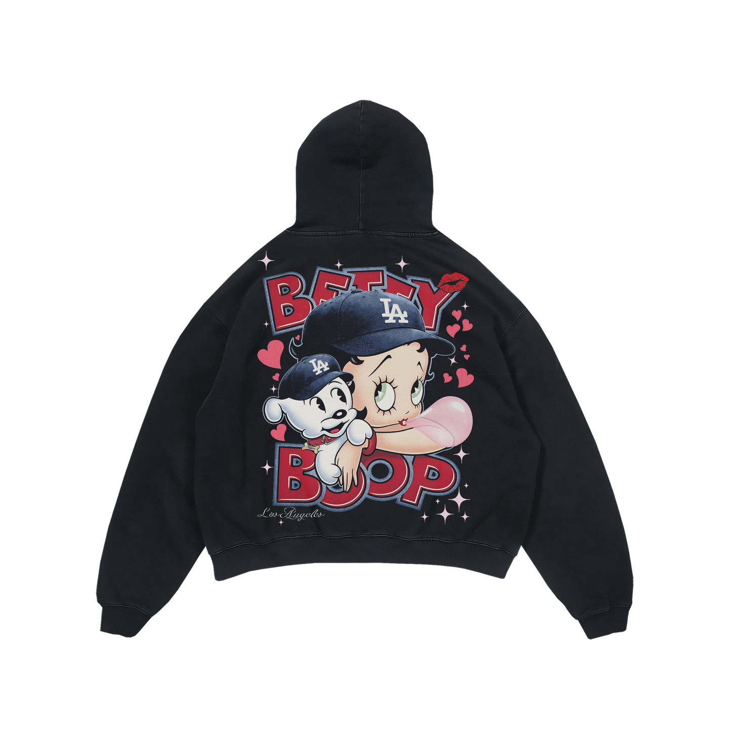 "LAD BETTY V.2" BLACK HOODIE