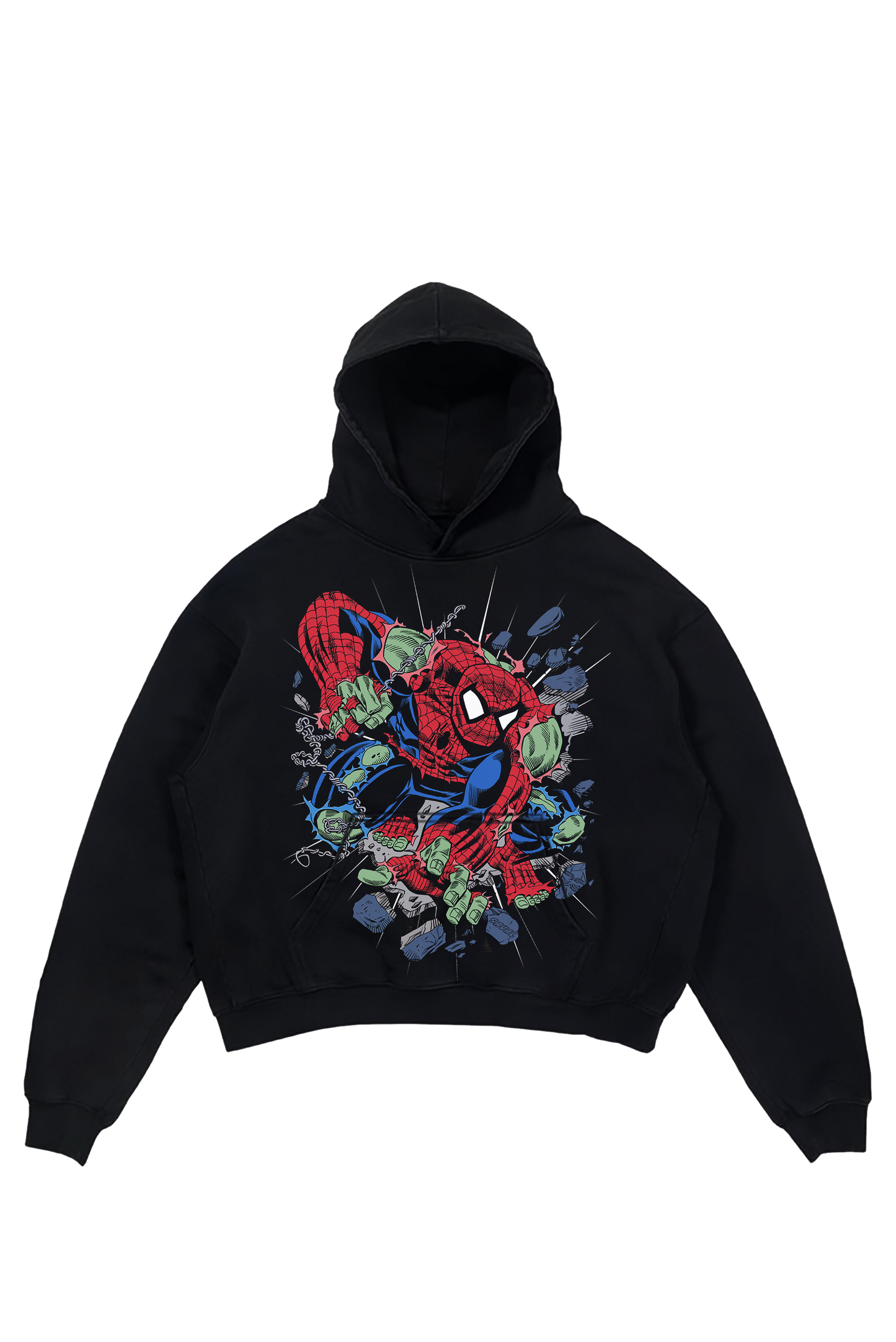 "GREEN SPIDER-GUY" HOODIE