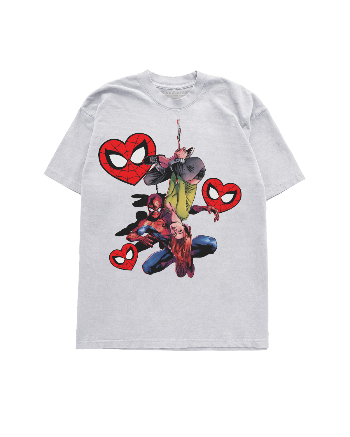 "ITSY BITSY LOVE" - WHITE OVERSIZED TEE