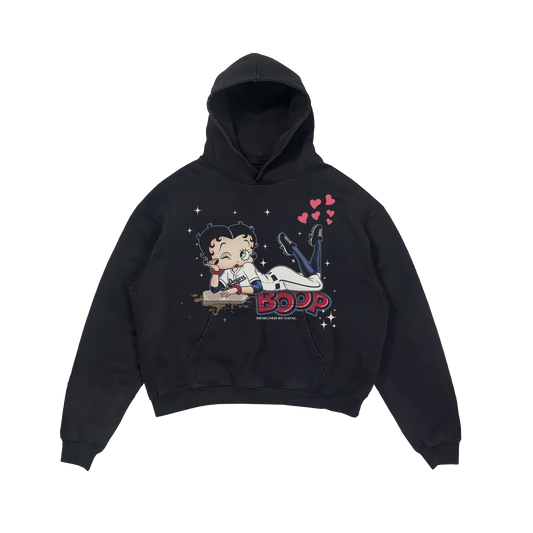 "LAD BETTY V.2" BLACK HOODIE