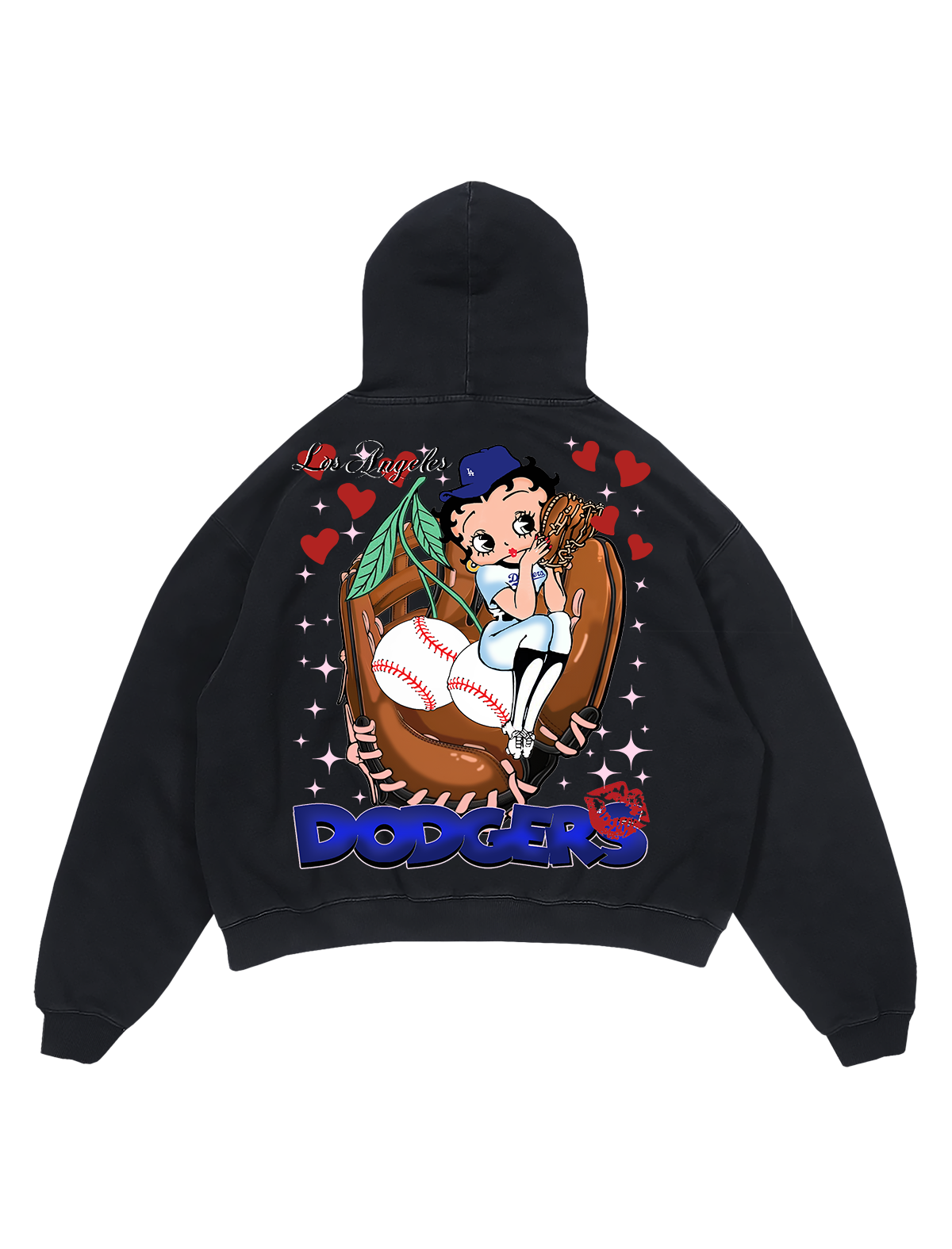 "BETTY LAD " BLACK HOODIE