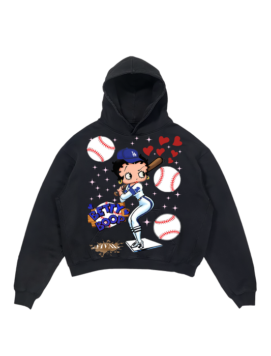 "BETTY LAD " BLACK HOODIE