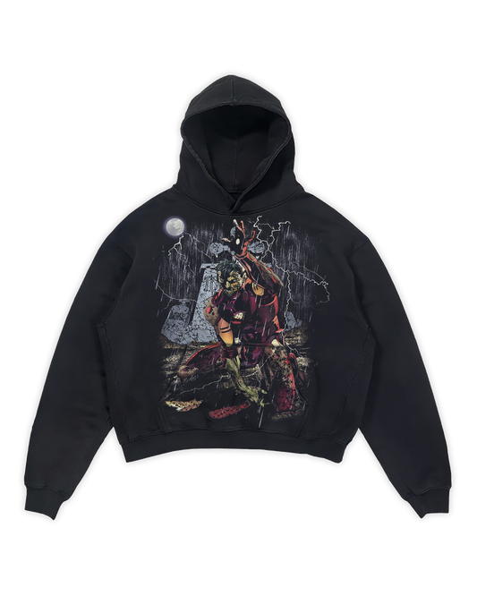 "END GAME TONY" BLACK HOODIE