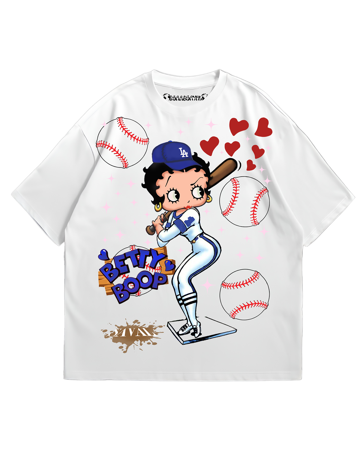 "BETTY LAD" TEE WHITE